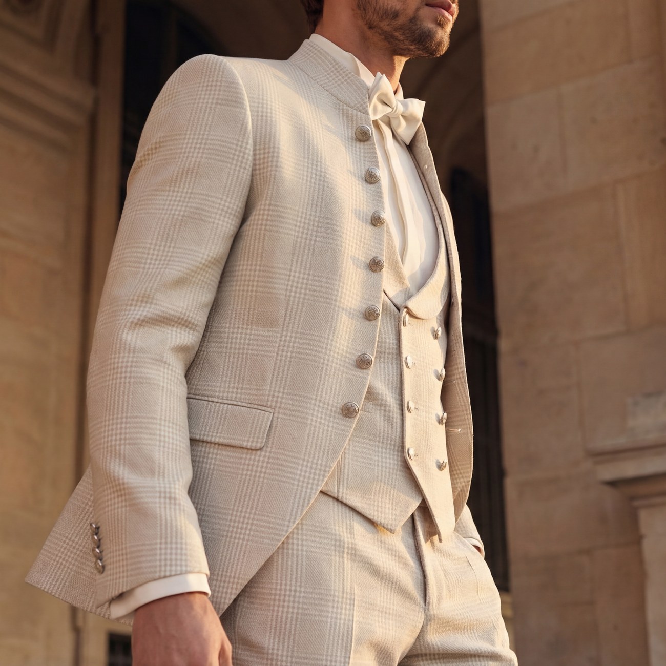 Prince de Galles offwhite